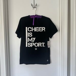 Rebel Athletic Cheerleading T-Shirt